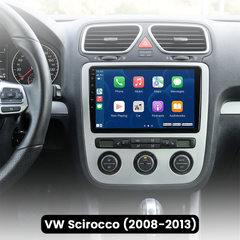 VW Scirocco 08-13 - Radio 9" con Apple CarPlay e Android Auto