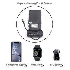 BMW Serie 7 G11/G12 2018-2020 Caricatore wireless per smartphone con ricarica rapida da 10W 