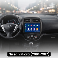 Nissan Micra 10-17 - Radio 9" con Apple CarPlay e Android Auto