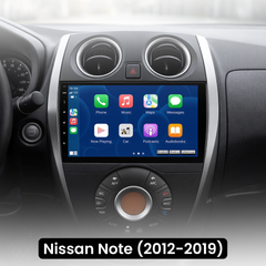 Nissan Note 12-19 - Radio da 10,1" con Apple CarPlay e Android Auto