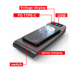 Toyota Alphard 2015-2021 caricatore wireless per telefono con ricarica rapida da 15W 