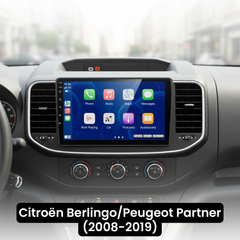 Citroën Berlingo/Peugeot Partner 08-19 - Radio 9" con Apple CarPlay e Android Auto