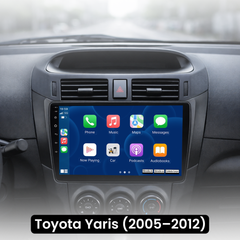 Toyota Yaris 05-12 - Radio 9" con Apple CarPlay e Android Auto