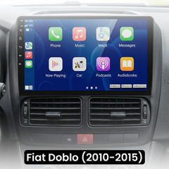 Fiat Doblo 10-15 - Radio 9" con Apple CarPlay e Android Auto