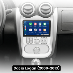 Dacia Logan 09-13 - 9" radio met Apple CarPlay en Android Auto 