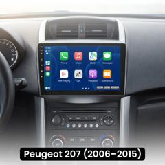 Peugeot 207 06-15 - Radio 9" con Apple CarPlay e Android Auto