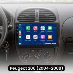 Peugeot 206 04-08 - Radio 9" con Apple CarPlay e Android Auto
