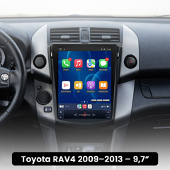 Toyota RAV4 09–13 – Radio da 9,7” con Apple CarPlay e Android Auto