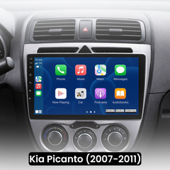 Kia Picanto 07-11 - Radio da 9" con Apple CarPlay e Android Auto