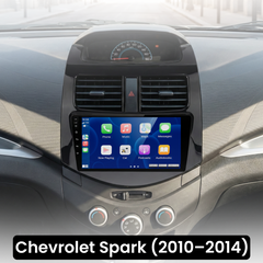 Radio Chevrolet Spark con Apple CarPlay e Android Auto (2010–2014) – 9 pollici