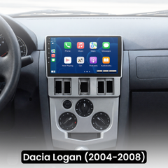 Dacia Logan 04-08 - 9" radio met Apple CarPlay en Android Auto 