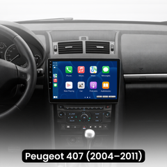 Peugeot 407 04-11 - Radio 9" con Apple CarPlay e Android Auto