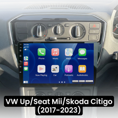 VW Up/Seat Mii/Skoda Citigo 17-23 - Radio 9" con Apple CarPlay e Android Auto