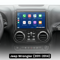 Jeep Wrangler 11-14 – Radio da 10,1" con wireless Apple CarPlay e Android Auto