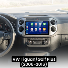 VW Tiguan/Golf Plus 06-16 - Radio da 9" con Apple CarPlay e Android Auto