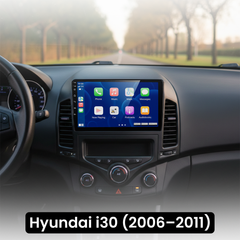 Hyundai I30 06-11 - Radio da 9" con Apple CarPlay e Android Auto