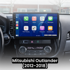 Mitsubishi Outlander 12-18 - Radio da 10,1" con Apple CarPlay e Android Auto