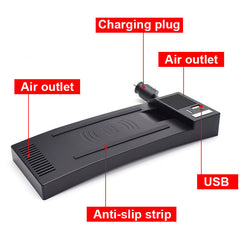 <h2>Caricatore wireless Audi 2011-2018 con ricarica rapida 15W</h2> 