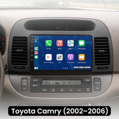 Toyota Camry 02-06 - Radio da 9" con Apple CarPlay e Android Auto