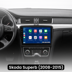 Skoda Superb 08-15 - Radio da 10,1" con Apple CarPlay e Android Auto