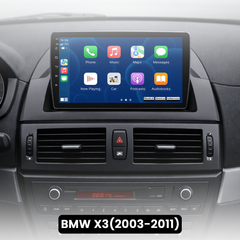 BMW X3 03-11 - 9" radio met Apple CarPlay en Android Auto 