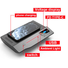 Nissan Altima 2019-2021 caricatore wireless per telefono con ricarica rapida da 15W 