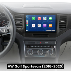 VW Golf Sportsvan 16-20 - Radio da 10,1" con Apple CarPlay e Android Auto