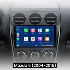 Mazda 6 04-15 - Radio 9" con Apple CarPlay e Android Auto