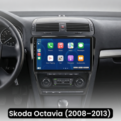 Skoda Octavia 08-13 - Radio da 10,1" con Apple CarPlay e Android Auto
