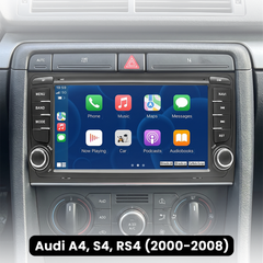 Audi A4 00-08 - Radio da 7" con Apple CarPlay e Android Auto (design 1)
