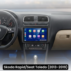Skoda Rapid/Seat Toledo 13-19 - Radio da 9" con Apple CarPlay e Android Auto