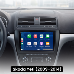 Skoda Yeti 09-14 - Radio da 10,1" con Apple CarPlay e Android Auto