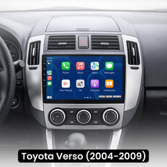 Toyota Verso 04-09 - Radio da 9" con Apple CarPlay e Android Auto