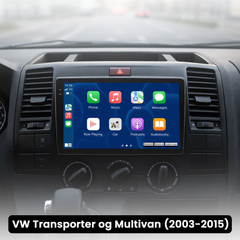 VW Transporter 03-15 - Radio da 9" con Apple CarPlay e Android Auto
