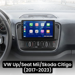 VW Up/Seat Mii/Skoda Citigo 17-23 - Radio 9" con Apple CarPlay e Android Auto
