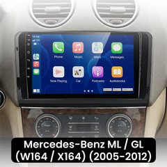 Mercedes-Benz ML 05-12 - Radio da 9" con Apple CarPlay e Android Auto
