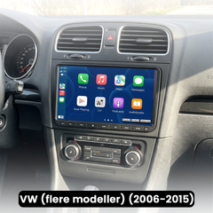 VW (diversi modelli) 06-15 - Radio da 9" con Apple CarPlay e Android Auto