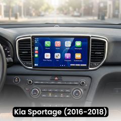 Kia Sportage 16-18 - 9" Radio met Apple CarPlay en Android Auto