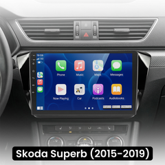 Skoda Superb 15-19 - Radio da 10,1" con Apple CarPlay e Android Auto