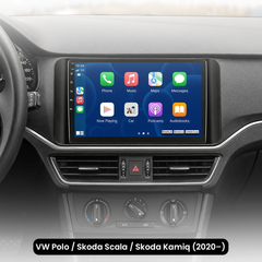 VW Polo/Skoda Scala/Skoda Kamiq 20-25 – Radio da 10,1" con Apple CarPlay e Android Auto