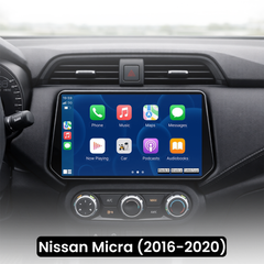 Nissan Micra 16-20 - Radio da 10,1" con Apple CarPlay e Android Auto