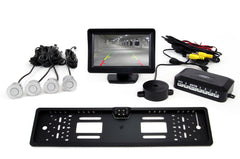 Sistema di assistenza al parcheggio con display TFT da 4,3 pollici e telecamera CAM-402