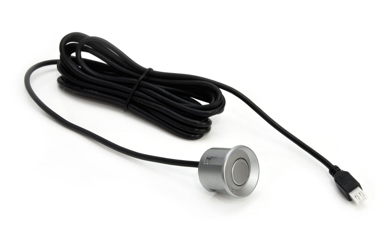 Sensore di parcheggio argento con diametro di 22 mm