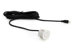 Sensore di parcheggio bianco con diametro di 22 mm