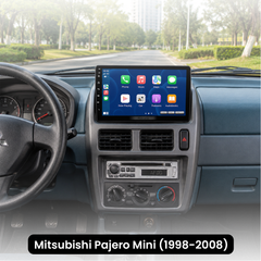Mitsubishi Pajero Mini 1998-2008 - autoradio 9" con Apple CarPlay e Android Auto 