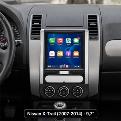 Nissan X-Trail 2007-2014 - autoradio da 9,7" con Apple CarPlay e Android Auto 