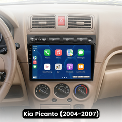 Kia Picanto 04-07 - Radio da 9" con Apple CarPlay e Android Auto