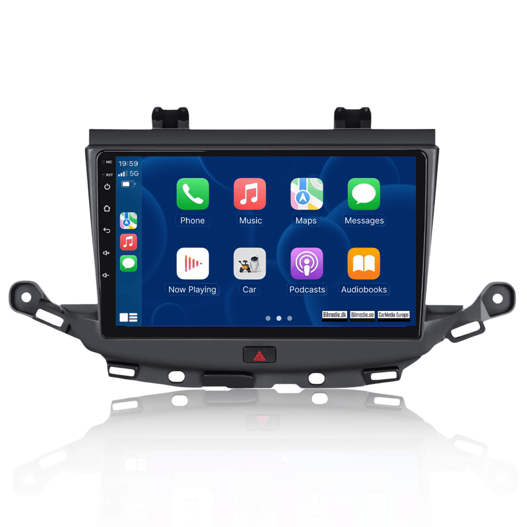 Opel Astra 16-20 - Radio 9" con Apple CarPlay e Android Auto