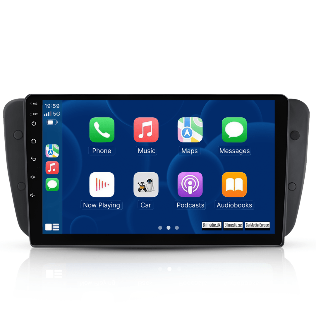 Seat Ibiza 09-13 - Radio da 9" con Apple CarPlay e Android Auto