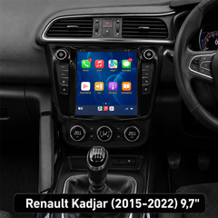 Renault Kadjar 2015-2022 - autoradio 9,7" con Apple CarPlay e Android Auto 